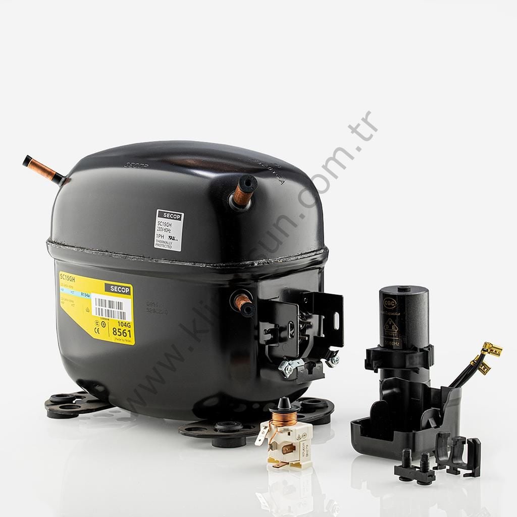 Danfoss Compressor R134A SC15GH 195B0144 15,28cm³ HBP 230V