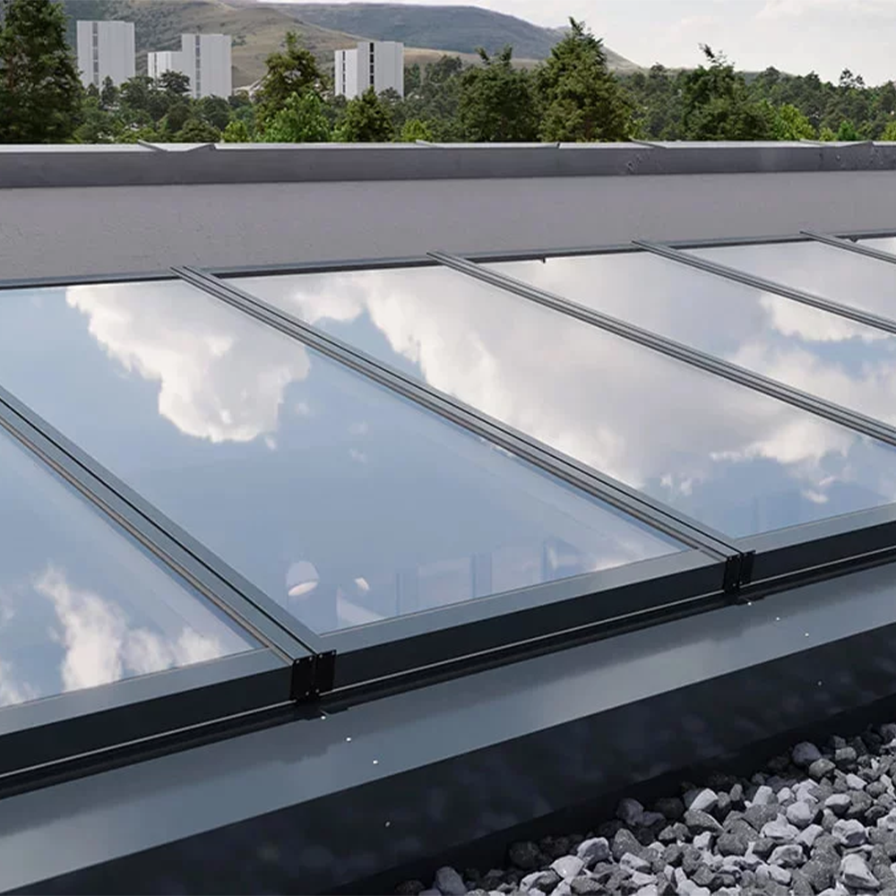 Lamilux MS78 Glass Modüler Cam Çatı Penceresi
