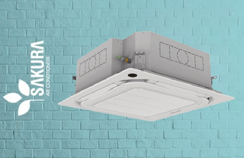 Sakura 24.000 Btu/h Kaset Tipi Inverter Klima