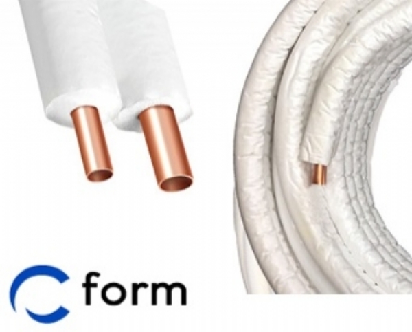 Cform2™- 3/8"+5/8" / 9mm (R410A-VRV)-Siyah/E Class