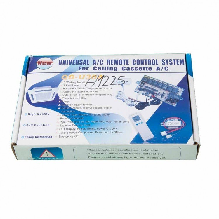 Klima Akıllı Kart ve Kumanda Seti QD-U30A